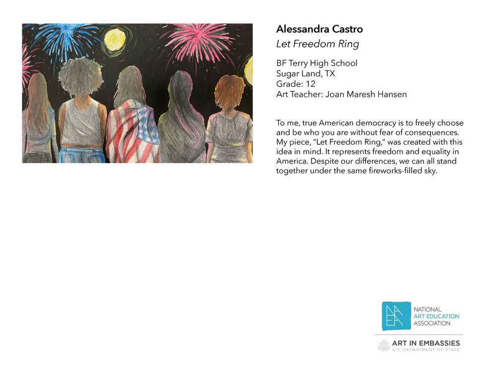 Democracy Collection Student Art Competition Exhibit • National Art Education Association