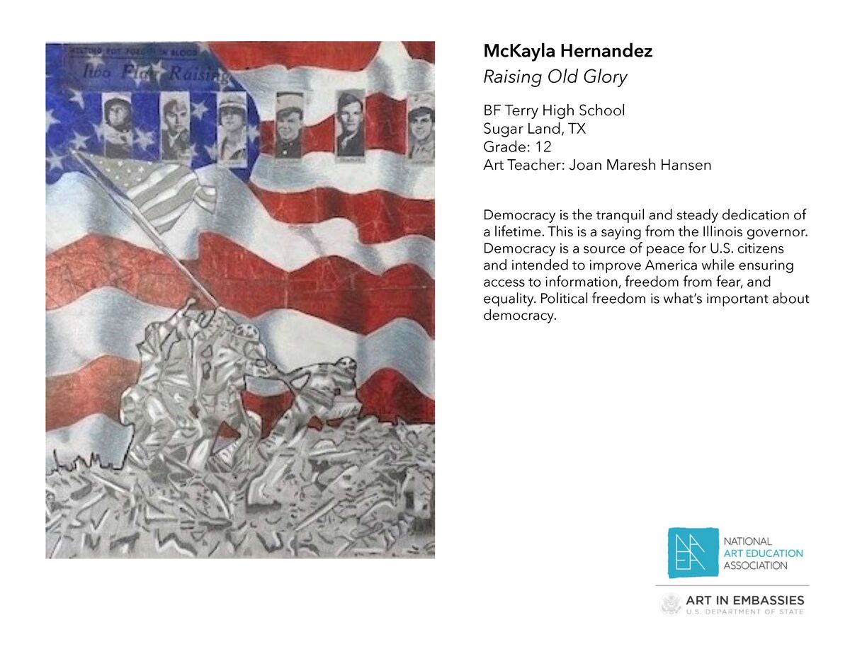 Democracy Collection Student Art Competition Exhibit • National Art Education Association