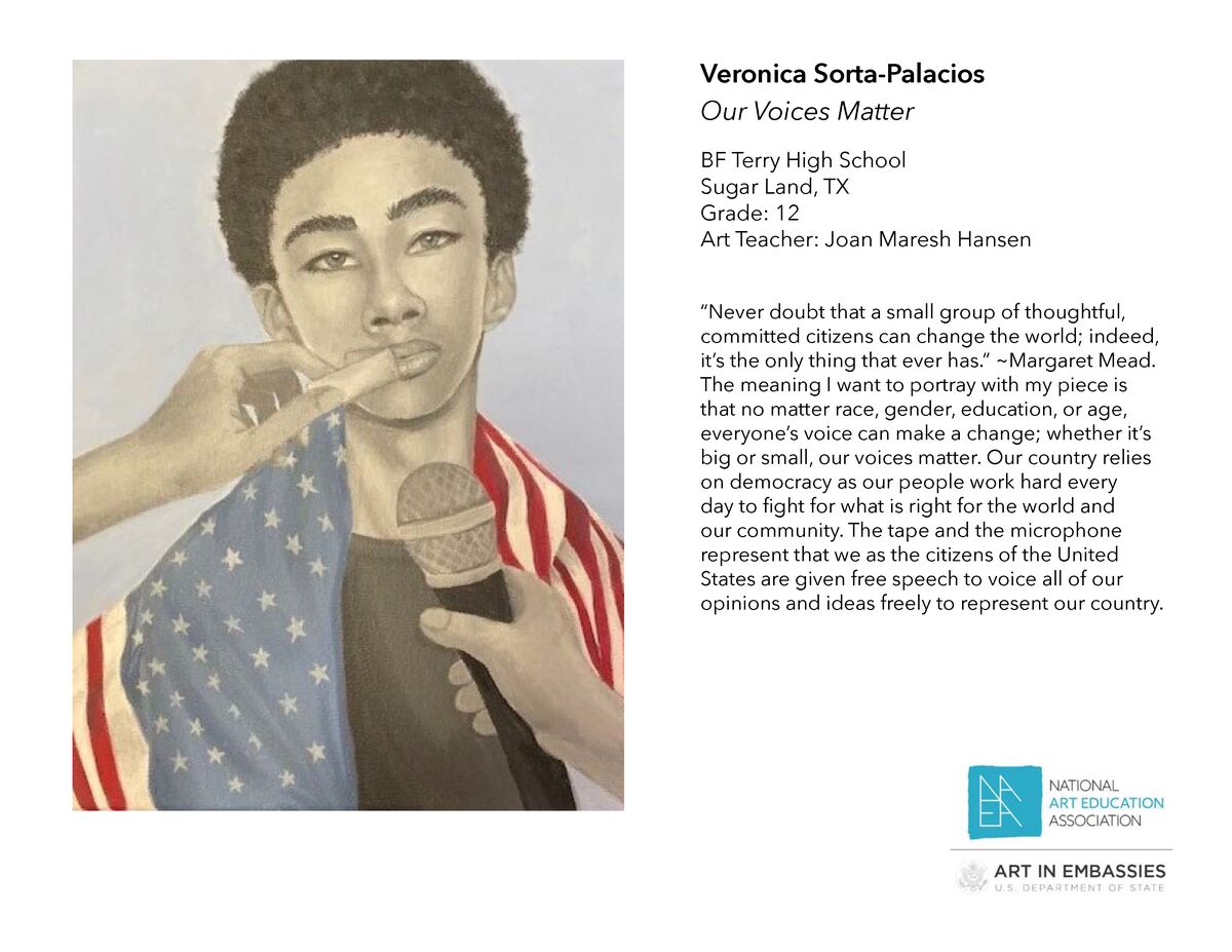 Democracy Collection Student Art Competition Exhibit • National Art Education Association